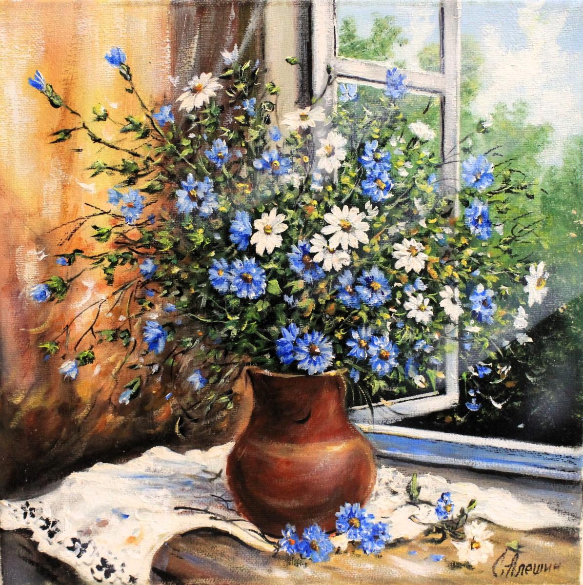 Цветы в горшке